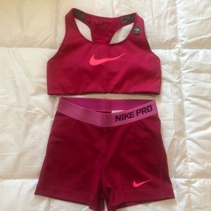 Nike workout set